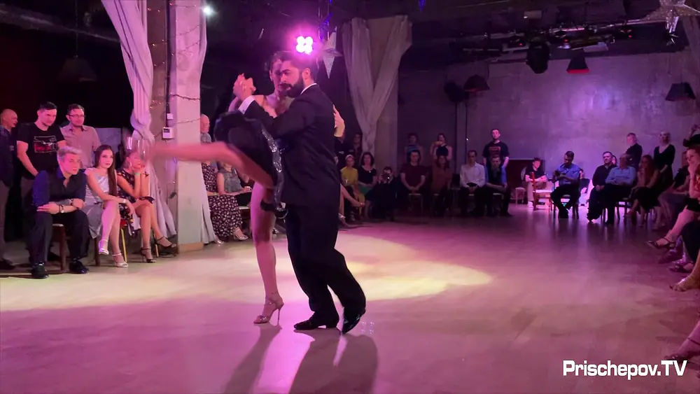 Video thumbnail for Damian Mechura & Anastasia Mikhaylova, "Me Quede Mirandola", Milonga Ideal, in Planetango 7.02.2019