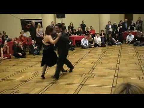 Video thumbnail for Vilma Vega & Fernando Galera, tango show (4), 18.10.2008