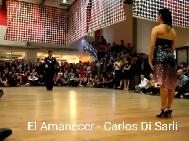 Video thumbnail for Sebastian Arce  Antonella Terrazas 1/4 El Amanecer - MUST Milonga Roma