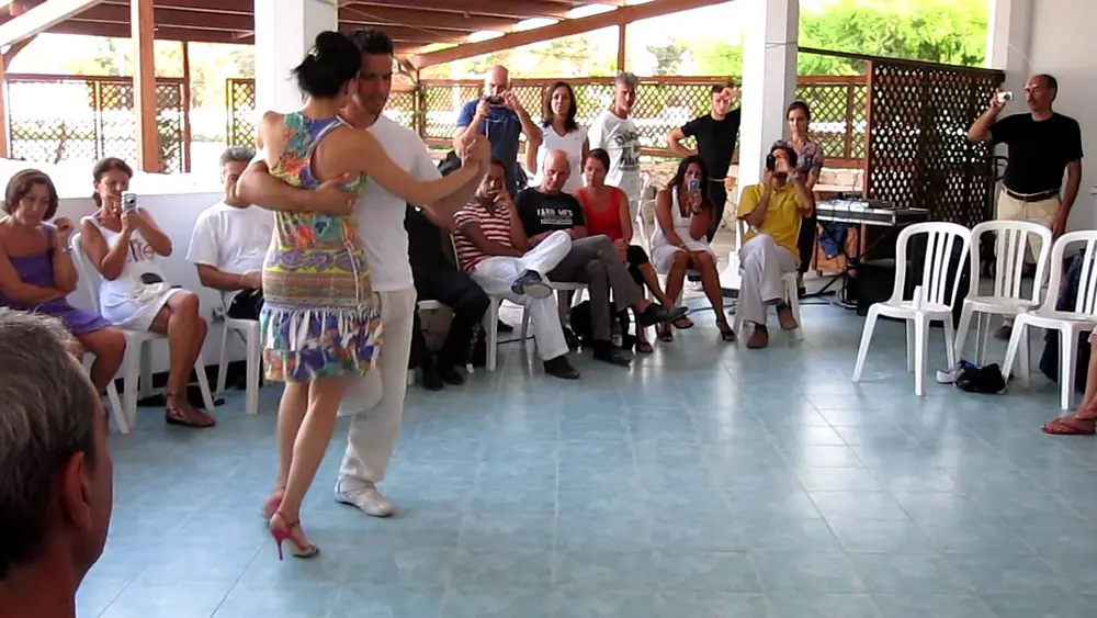 Video thumbnail for Romina Godoy e Leandro Palou Tango Holiday Puglia 2011