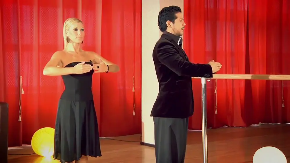 Video thumbnail for Sebastian Arce & Mariana Montes Lesson 6. Sacadas Technique 1. Tango