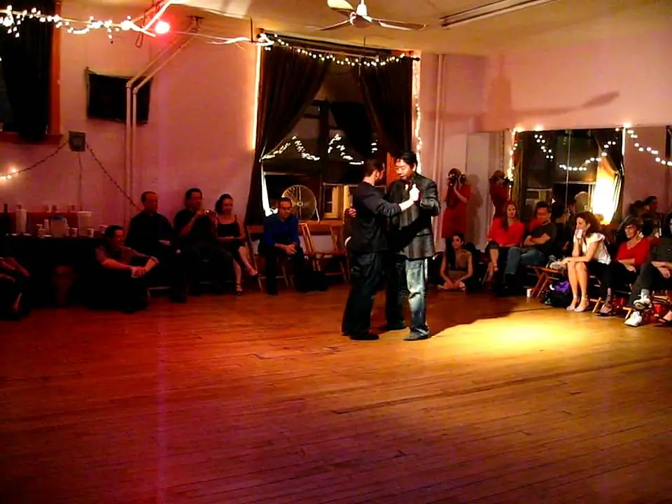 Video thumbnail for Vladimir Estrin & Meng Wang Milonga Show at Práctilonga-939 (NYC)