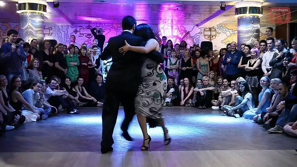 Video thumbnail for Sebastian Jimenez and Maria Ines Bogado 2, Planetango 9, http://prisсhepov.ru, archive video, tango