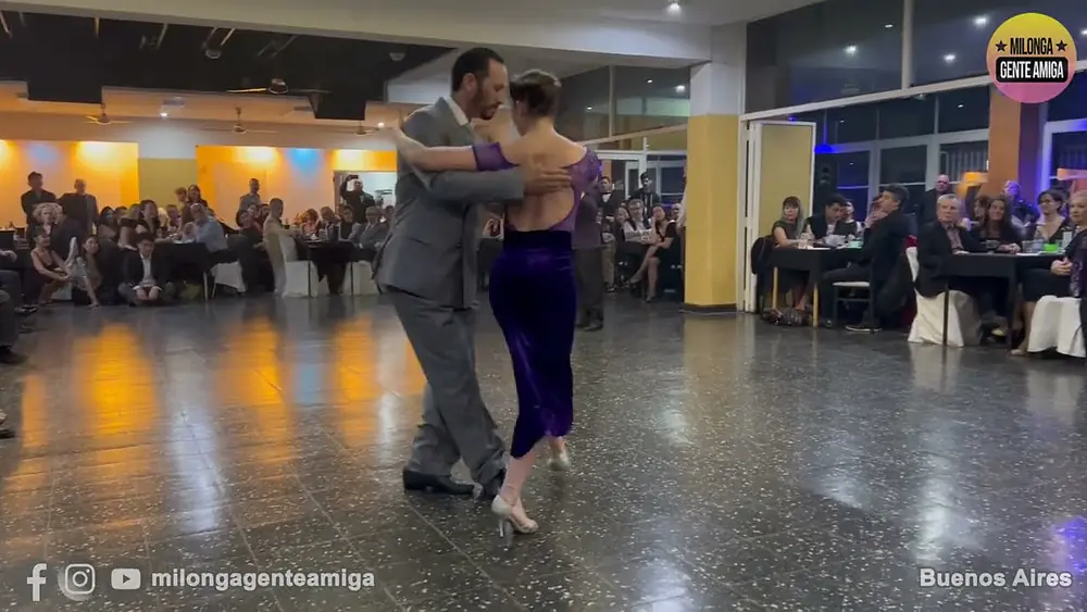 Video thumbnail for Cristian Lopez. Naoko, Maximiliano Cristiani y Ayse  - Milonga Gente Amiga - 20/AGO/2023