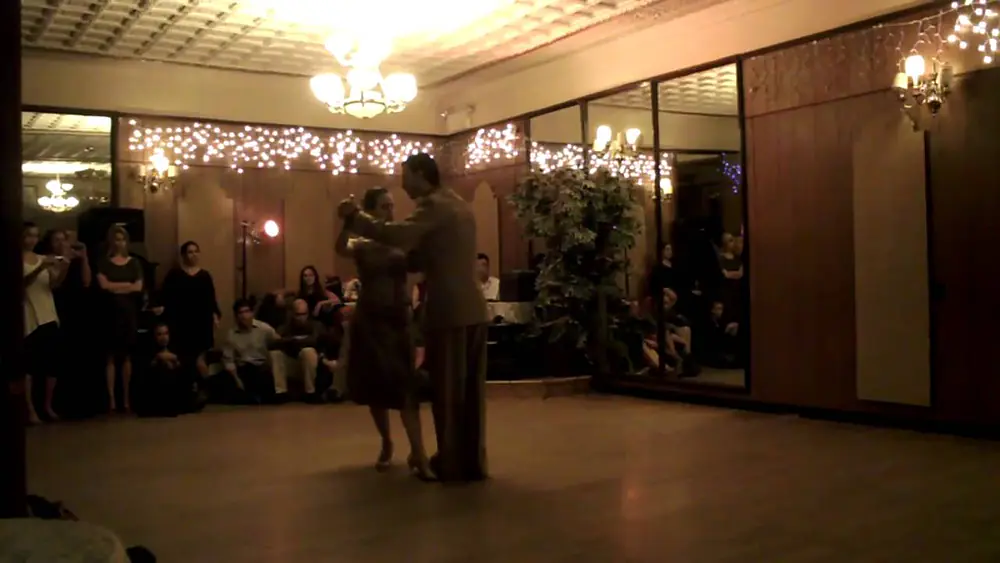 Video thumbnail for Argentine Tango:Julio Bassan & Luiza Paes @ Ukranian - NYC (1)