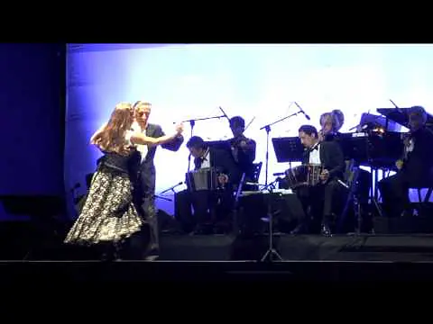 Video thumbnail for "Tango Argentino" en el Obelisco: El flaco Dany y Silvina Valz, Junior Cervila y Natalia Royo