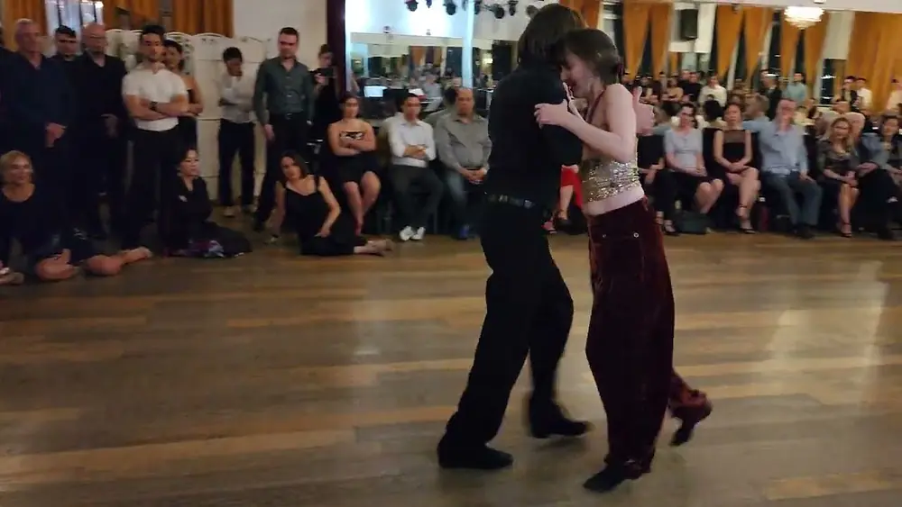 Video thumbnail for Argentine tango: Rebecca Shulman & Jaimes Friedgen - El Apronte