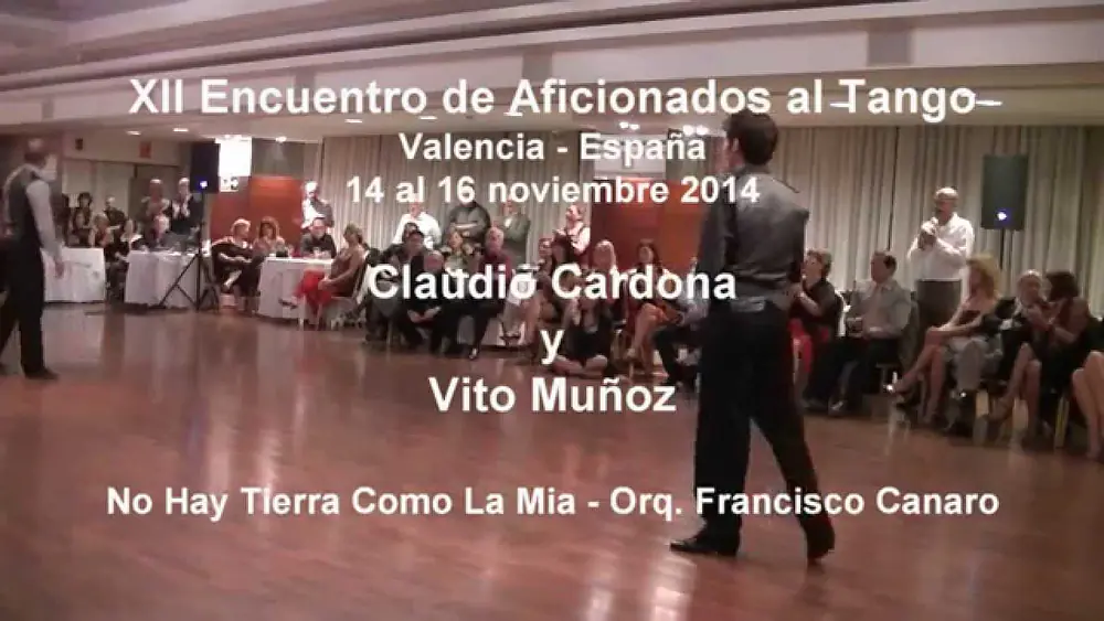 Video thumbnail for Claudio Cardona y Vito Muñoz 2/7
