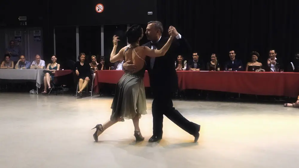 Video thumbnail for Tango and other dances: Silvia Lezcano y Orlando "Coco" Días, 24/05/2015, Antwerpen Tango Festival