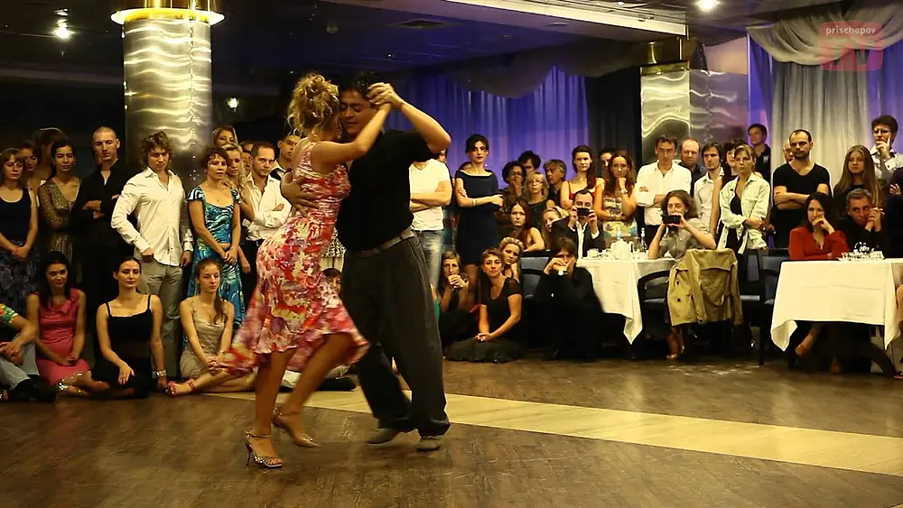 Video thumbnail for Noelia Hurtado & Carlitos Espinoza, 7, Festival of Argentine Tango «MILONGUERO NIGHTS 2012»