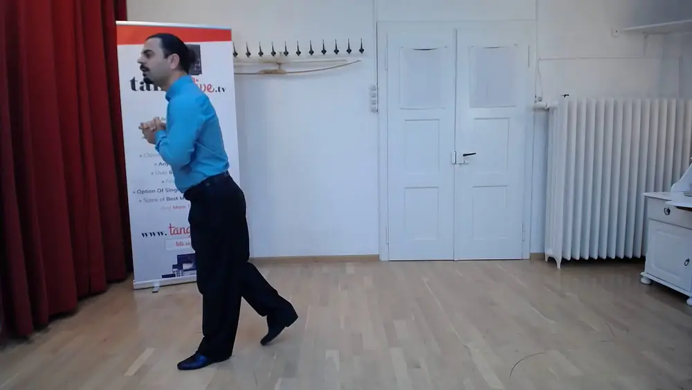 Video thumbnail for Tango Live Lesson / Ozgur Demir /  English /    all Levels   Leader Technique 1