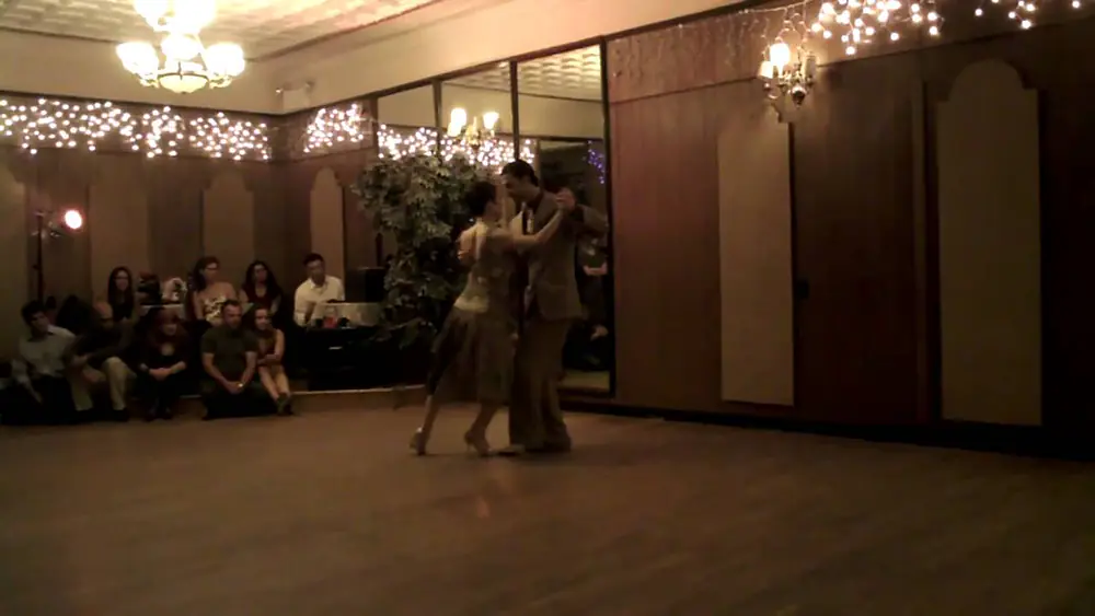 Video thumbnail for Argentine Tango:Julio Bassan & Luiza Paes @ Ukranian - NYC (2)