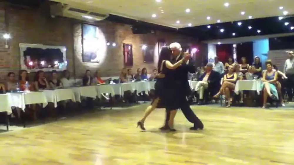 Video thumbnail for Bailaron Lizzie Torres & Jorge Garcia, en la milonga Los Cachirulos. Part.2 - 28/02/15