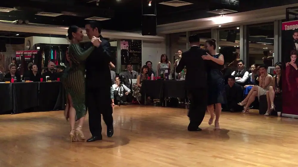 Video thumbnail for Lily Tan Gennysam Alcantara & Amelia Rambe Ferrol Matthew dancing to Reliquias Porteña by F Canaro