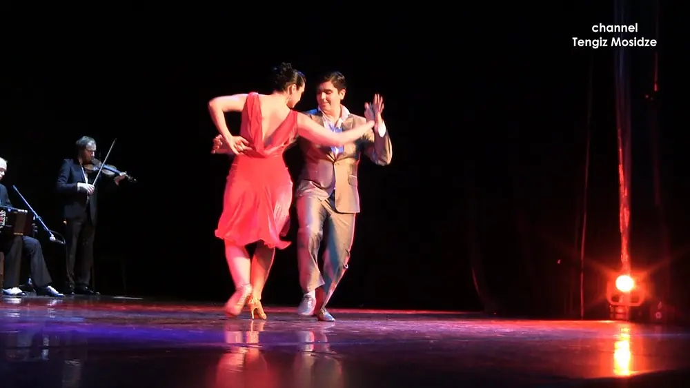 Video thumbnail for "Mano Brava". Ariadna Naveira and Fernando Sanchez with "Solo Tango orchestra". Танго.