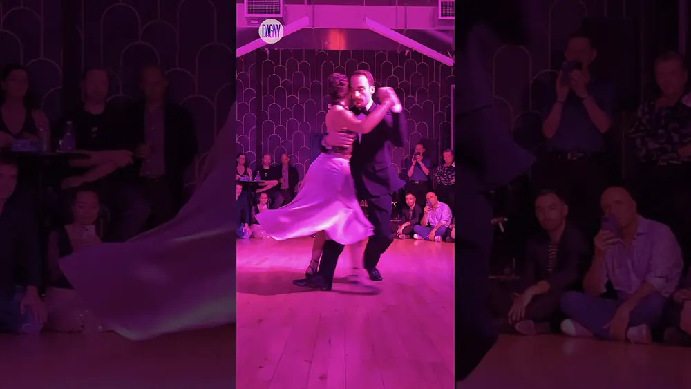 Video thumbnail for Gianpiero Galdi & Lorena Tarantino tango to "Ojos Negros" by Aníbal Troilo, Mala Leche NYC