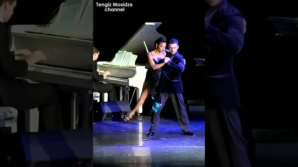 Video thumbnail for Tango dancing. 💃🕺 Esmer Omerova and Dmitry Vasin. #shorts