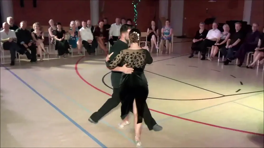 Video thumbnail for Isabel Costa & Nelson Pinto, vals Romance de barrio at Ruskatango 2018