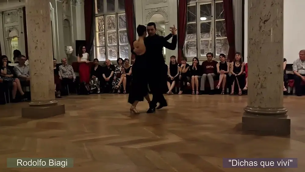 Video thumbnail for Giselle Tacon &  Pablo Nelson Piliu @ De Markten, Brussel: demo 1 (vals tango/tangowals Biagi)