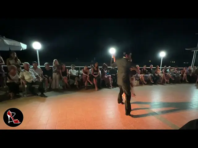 Video thumbnail for Florencia Labiano y Hernan Rodriguez  3/4 - Lunita (Los Milonguitas) - Milonga al Lido di Genova