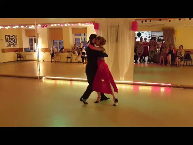 Video thumbnail for Artem & Karina Lilu Dovbush - Milonga "Mir Tango" 1/2