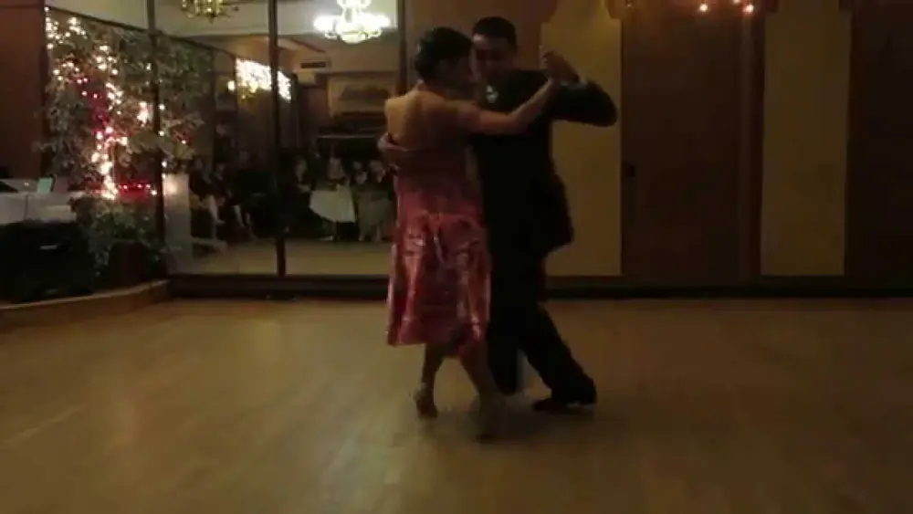 Video thumbnail for ANDRES BRAVO & CAROLINA JAURENA  @ LA MILONGA ROSA ..Friday, October 24, 2014