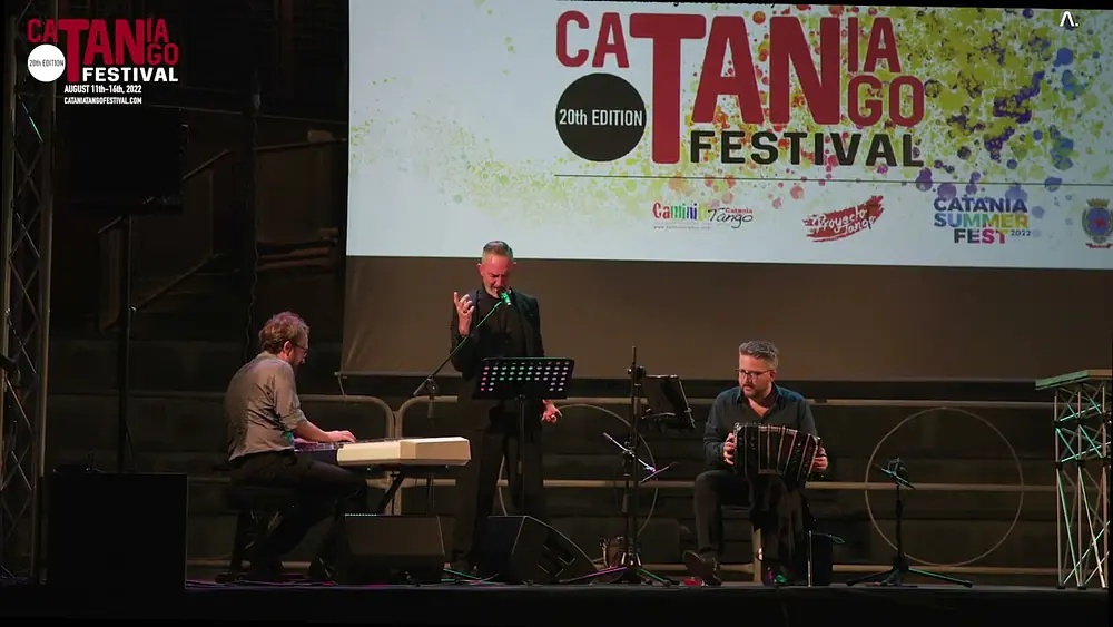 Video thumbnail for Catania Tango Festival 2022 - Tango Sonos & Joe Corbata - "El Tango" (Borges - Piazzolla)