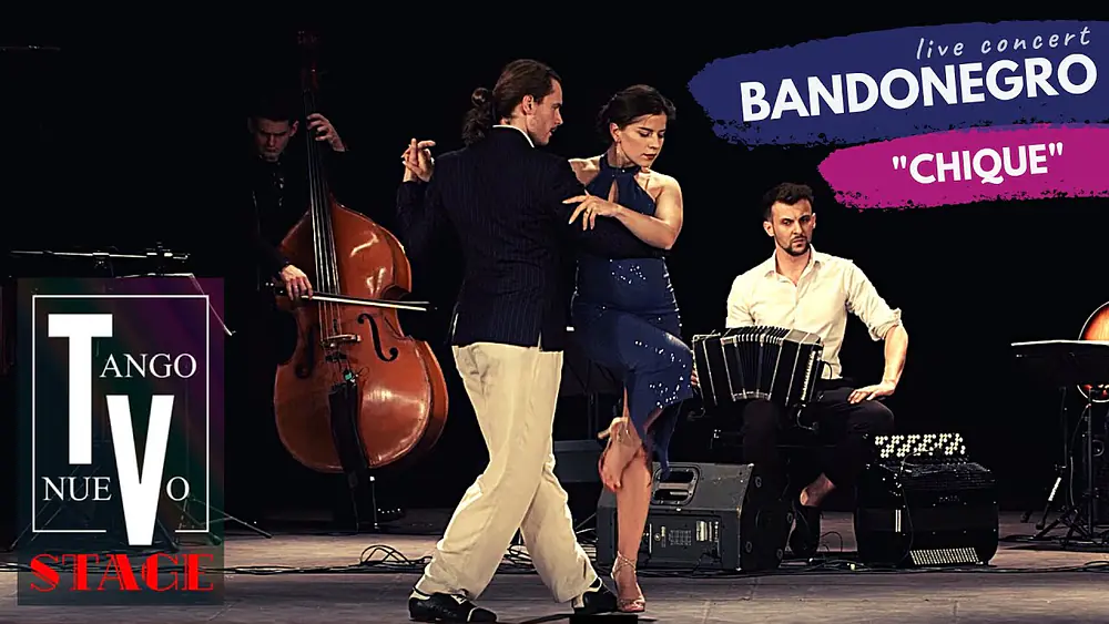 Video thumbnail for "Chique" - Live concert by Bandonegro with Tymoteusz Ley and Agnieszka Stach