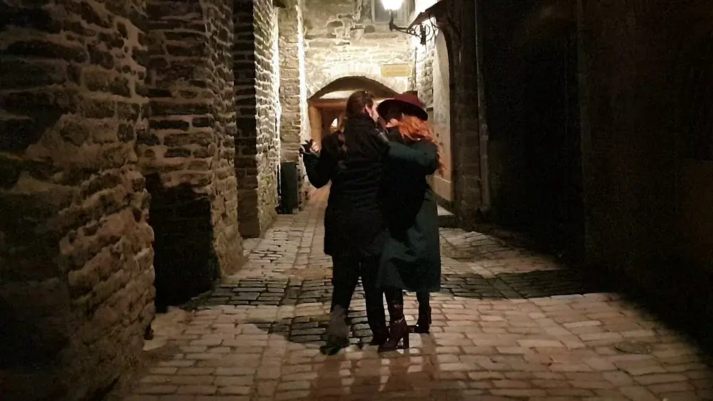 Video thumbnail for Artem y Karina Lilu Dovbush - Noches de viejo Tallinn. Tango Argentine.