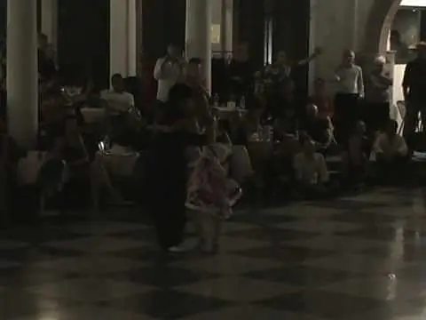 Video thumbnail for Sebastian Arce e Mariana Montes, alla Gran Milonga di VogliadiTango - 2 milonga