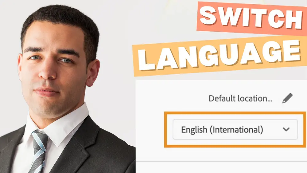Video thumbnail of How to Switch Adobe Illustrator Language to English 🔄 | 2025 Easy Step-by-Step Guide 🎨