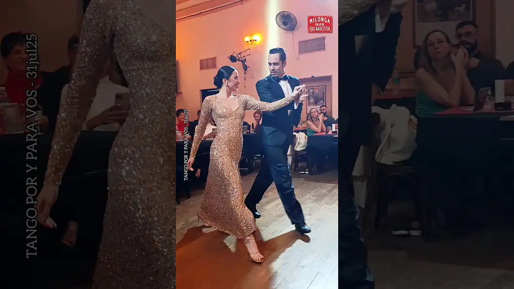 Video thumbnail for Iara Duarte y Jesús Páez El llorón (Hugo Díaz). En lo de Balmaceda Milonga 31ago25 Reel