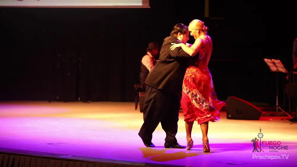 Video thumbnail for Aoniken Quiroga y Alejandra Mantinan, La Roulotte Tango, Fuego de la noche 2015, Kazan