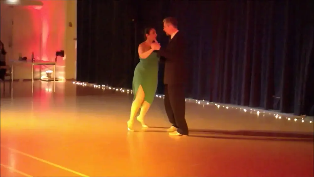Video thumbnail for Carina Quiroga & Arttu Artkoski, tango performance at Helatango 2018