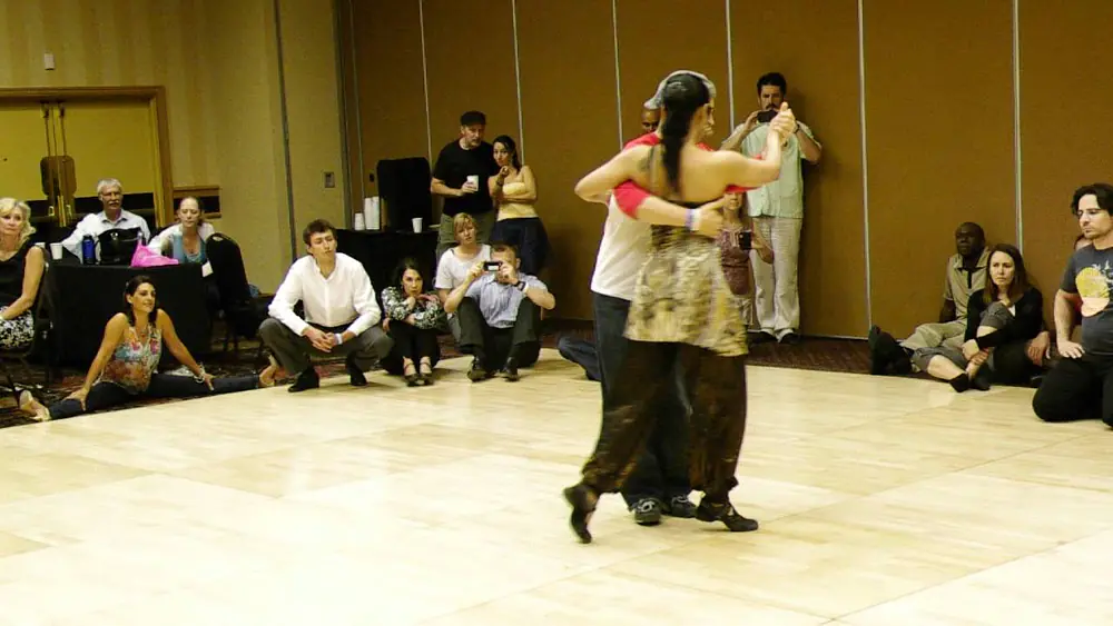Video thumbnail for Circular Ocho-Cortado - class demo Homer & Cristina Ladas at Denver Memorial Tango Festival 2012