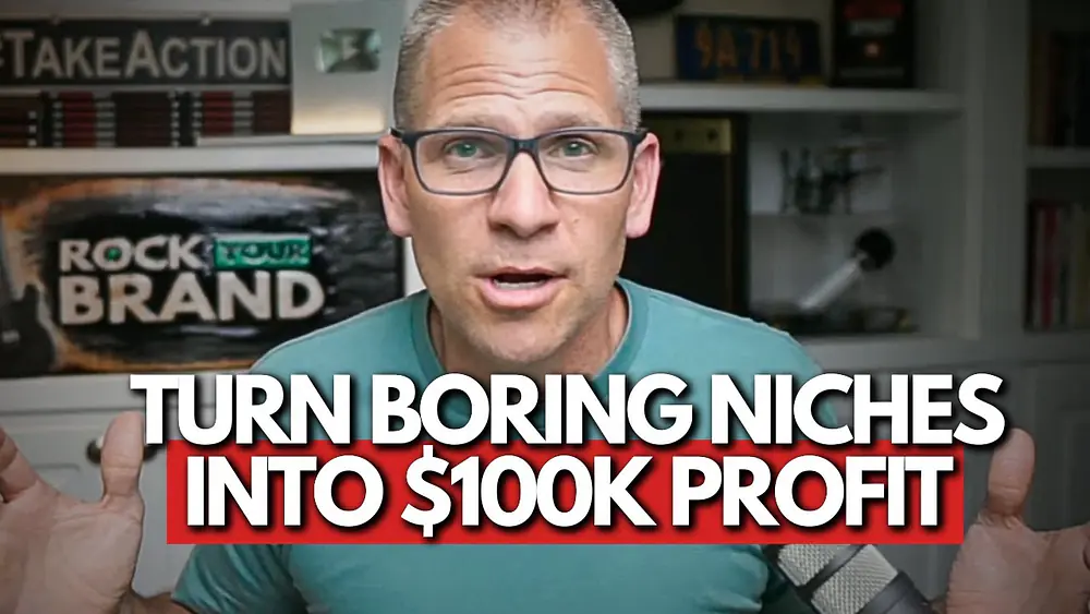 Video thumbnail of Turn Random YouTube Niches Into $100k Per Year using AI