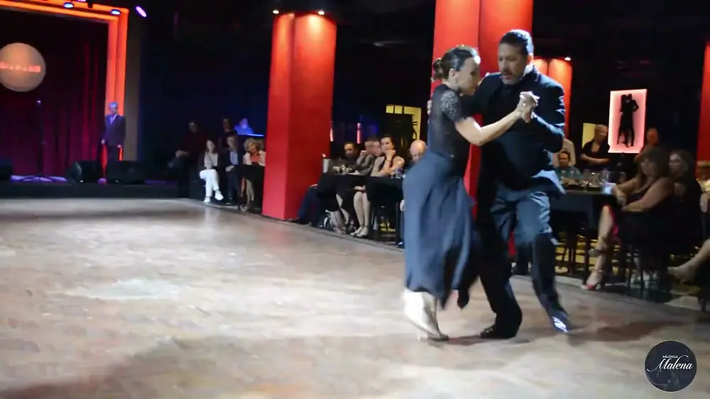 Video thumbnail for Virginia Pandolfi & Roberto Zuccarino en Milonga Malena "COMO NINGUNA" !! 2/4