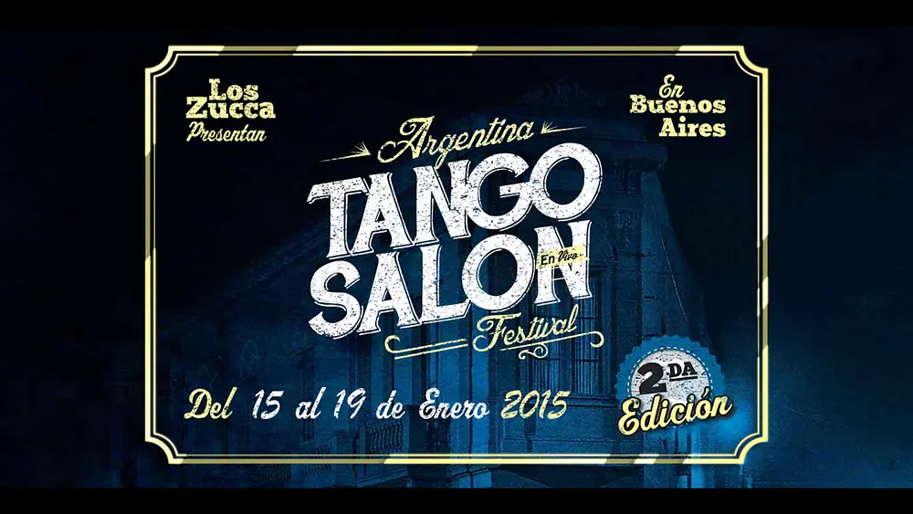 Video thumbnail for Sebastian Jimenez & Maria Ines Bogado, 3-3, ARGENTINA TANGO SALON 2015