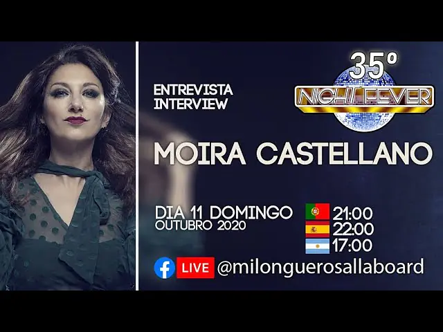 Video thumbnail for 35ª Night Fever - Moira Castellano