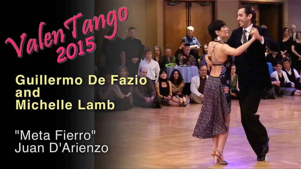 Video thumbnail for Guillermo De Fazio and Michelle Lamb - "Meta Fierro" - Juan D'Arienzo