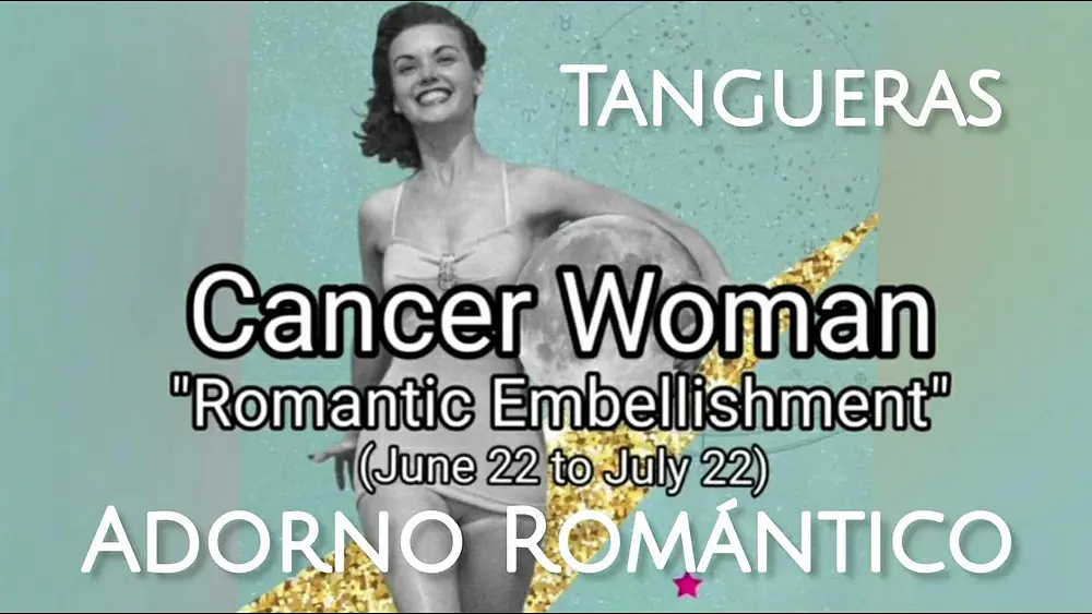 Video thumbnail for #Tangocancer #zodiac #embellishment Women by Analía Centurión
