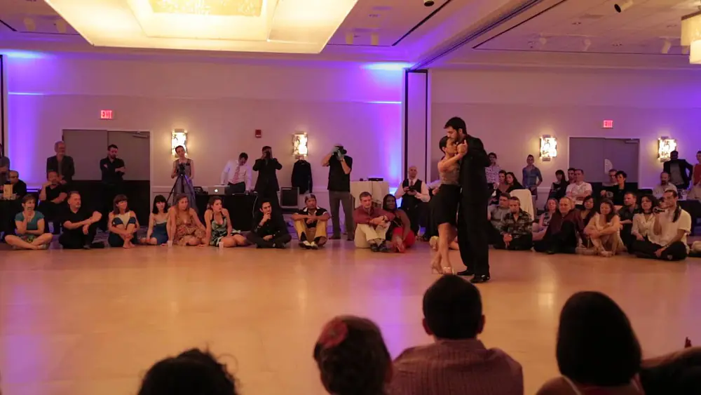 Video thumbnail for Dana Frigoli and Adrian Ferreyra from DNI Tango | Chicago Tango Week 2014 | Mi Piba