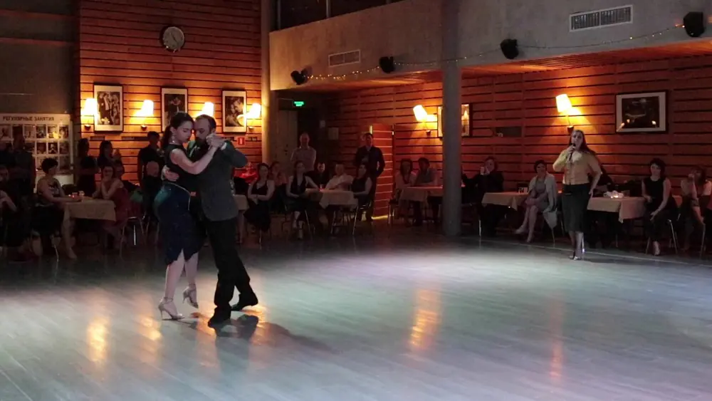 Video thumbnail for Giggio Giovanni & Polina Barsukova, 2-3, Russia, Moscow, Milonga "ME GUSTA!", 14.02.2017