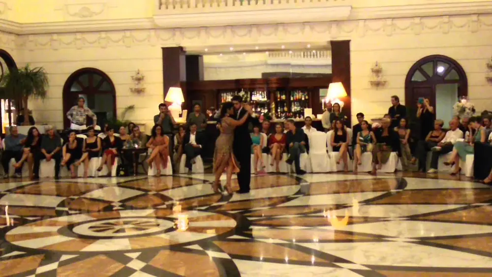 Video thumbnail for show Sebastian Jimenez y María Inés Bogado al Tango Meeting Caserta 22/05/2015