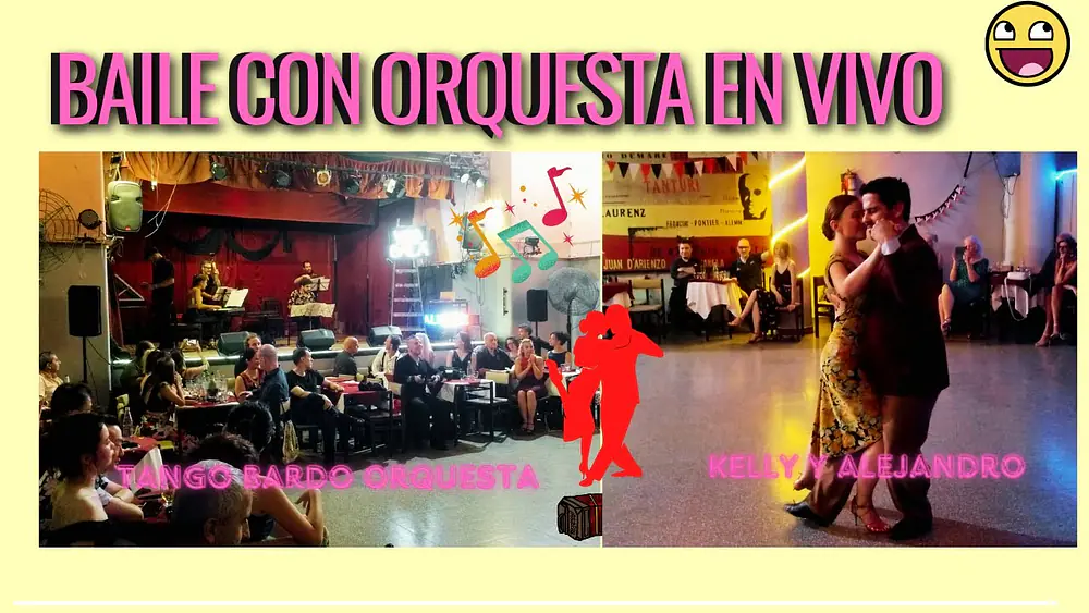 Video thumbnail for Tango Bardo, Bailarines Kelly Lettieri, Alejandro Beron, Fruto Dulce Milonga. Villa Malcom club. BA