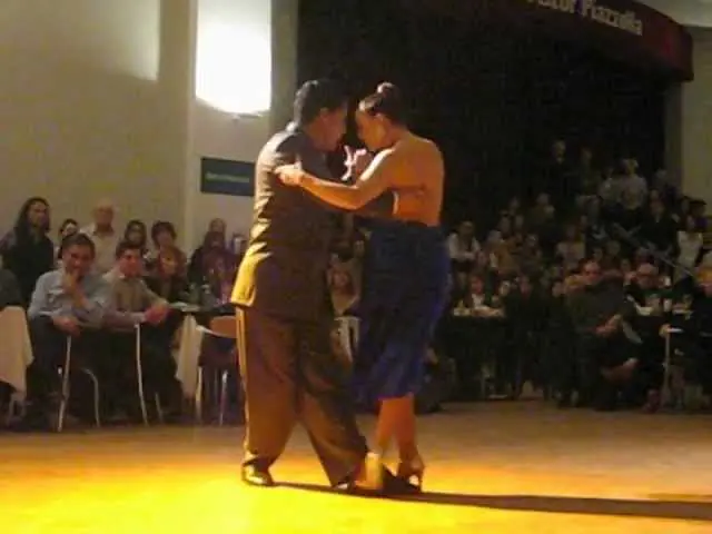 Video thumbnail for Ruben & Sabrina Veliz bailan Viejo Ciego en MILONGA DEL AUDITORIUM, Agosto de 2012