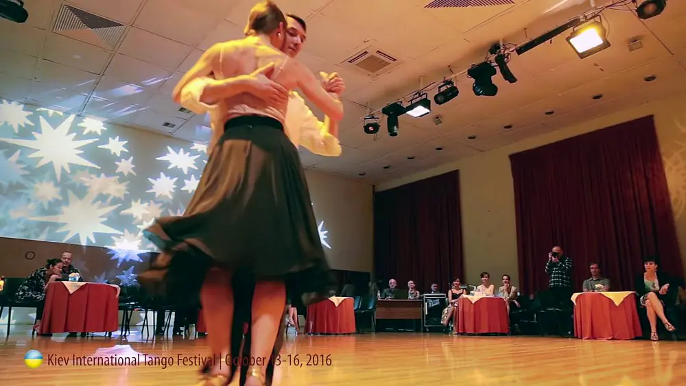 Video thumbnail for Kiev International Tango Festival | Viacheslav Ivanov & Olga Leonova | Milonga