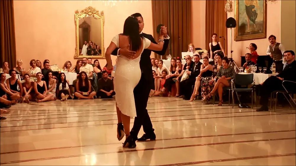 Video thumbnail for Maria Ines Bogado & Jorge Lopez at Syros Tango Festival 2017 (3)