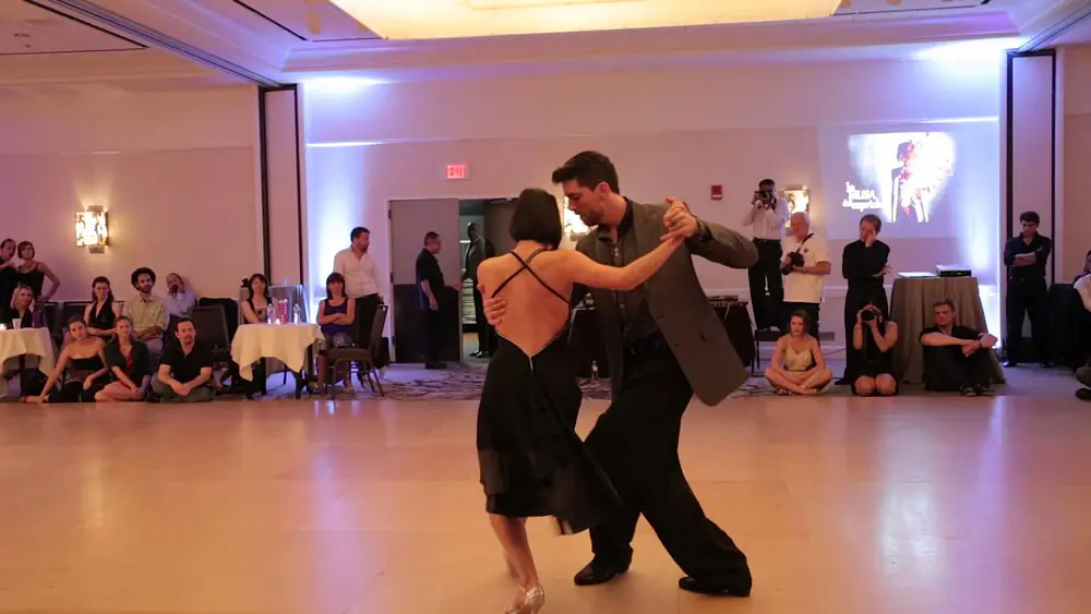 Video thumbnail for Jonny Lambert and Virginia Vasconi from DNI Tango | Chicago Tango Week 2014 | Adios Nonino