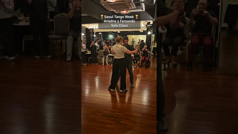 Video thumbnail for 🏆 2023 Seoul Tango Week with Ariadna Naveira y Fernando Sanchez 🏆Vals Class
